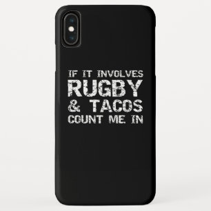 Case-Mate iPhone Case Citation Drôle Taco Si Elle Implique Rugby & Tacos