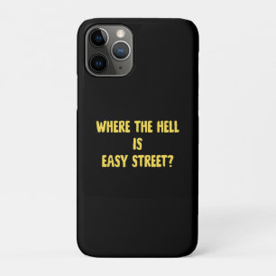 Case-Mate iPhone Case Citation drôle Where is Easy Street