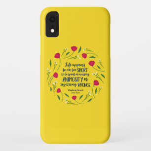 Case-Mate iPhone Case Citation florale de livre de la vie de Charlotte