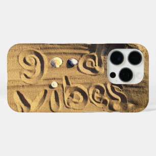 Coques iPhone 16 Pro Citation Good Vibes Dessinée À La Main Dans La Pho