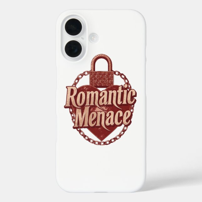 Coques Case-Mate iPhone Citation gothique romantique anti-Saint-Valentin (Verso)