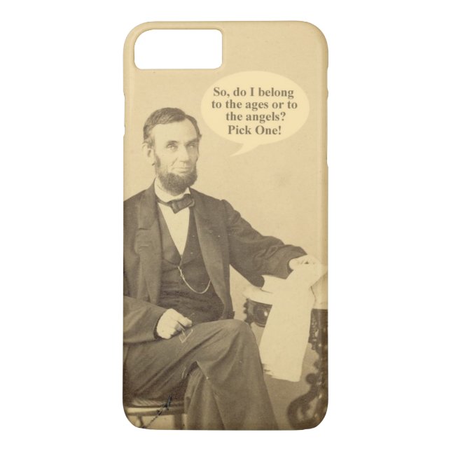 Coques Case-Mate iPhone Citation historique de Lincoln Ages ou Angels (Dos)