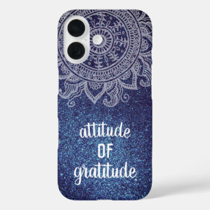 Coque Pour iPhone 16 Citation Inspiration Motivation Attitude Gratitude