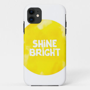 Coque Case-Mate Pour iPhone Citation lumineuse de typographie d'inspiration du