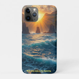 Case-Mate iPhone Case Citation Montagne Coucher de soleil océan Nature