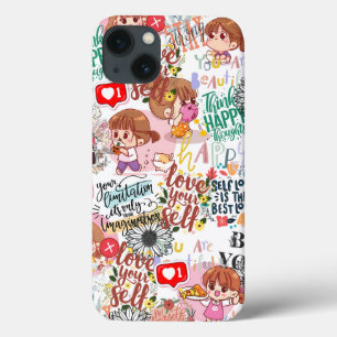 Case-Mate iPhone Case Citation motivante mignonne – Positive Kawaii