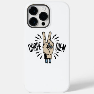 Coque Case-Mate iPhone Citation motivante rétro drôle Carpe Diem