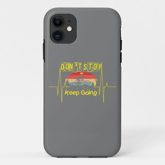 Coques Case-Mate iPhone Citation Motivation cycliste (Dos)