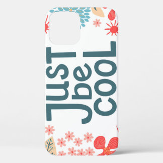 Case-Mate iPhone Case Citation Motivationnelle, Cadre Floral Abstrait.