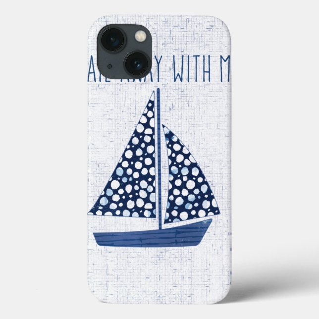 Coques Case-Mate iPhone Citation Nautique | Parcourez Avec Moi (Verso)