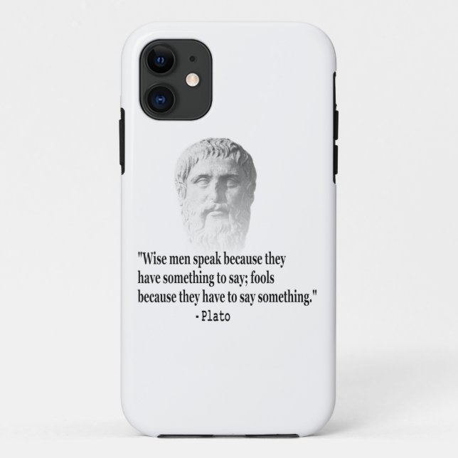 Coques Case-Mate iPhone Citation Par Platon (Dos)