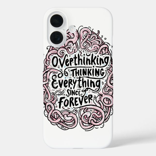 Coques Case-Mate iPhone Citation "Réchir Tout" Relatable (Verso)