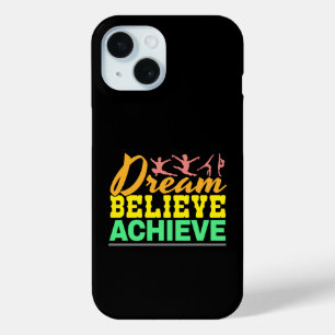 Coque Case-Mate iPhone Citation Rêve Croire - Gymnastique Féminine 