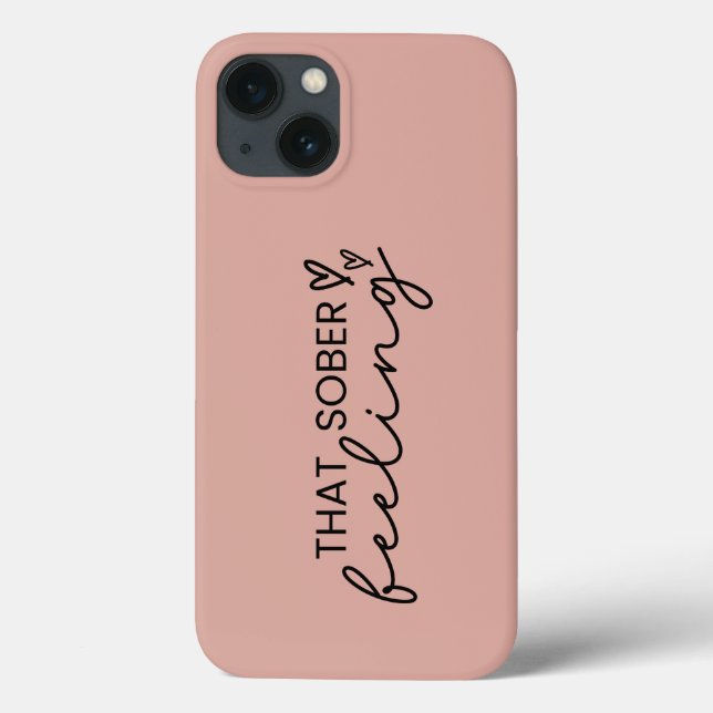 Coques Case-Mate iPhone Citation Sobriety Script manuscrit Sobre (Verso)