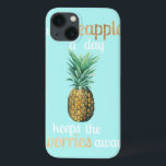 Coque Case-Mate iPhone Citation sur la vie de l'ananas<br><div class="desc">Citation de vie d'ananas Artiste : Studio W | 156571D</div>