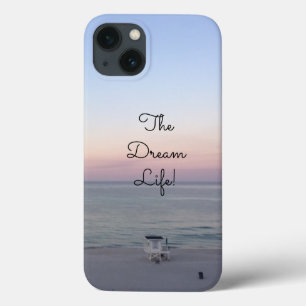 Case-Mate iPhone Case Citation Vie de Rêve Couleur Lever de Soleil Océan