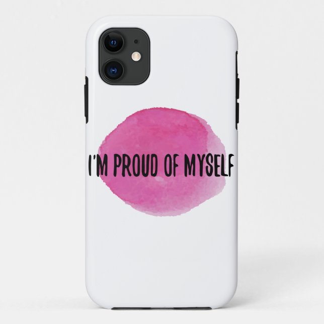 Coques Case-Mate iPhone citations d'acceptation personnelle inspirante (Dos)