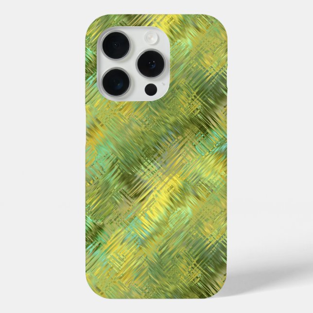 Coques Case-Mate iPhone Citrine Yellow Glassy Texture (Verso)
