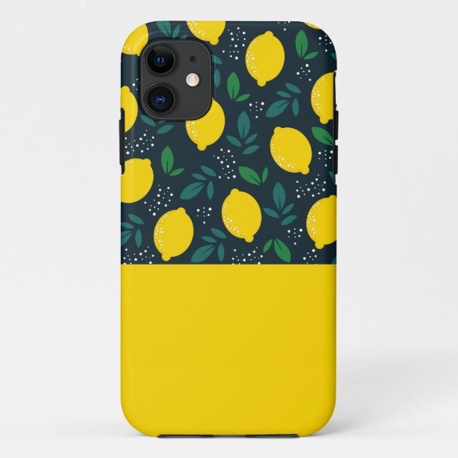 Coques Case-Mate iPhone Citron (Dos)