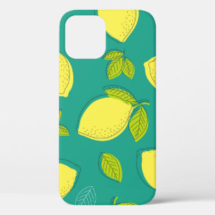 Case-Mate iPhone Case Citron à main sans couture avec Motif Feuille en B