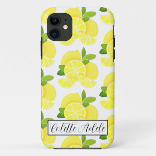 Case-Mate iPhone Case Citron citron tranches de citron fruits tropicaux 