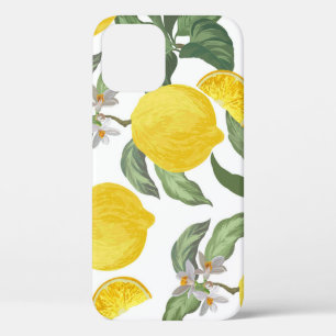 Case-Mate iPhone Case Citron : fruits tropicaux vintages sans soudure