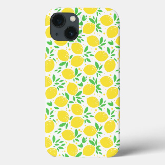 Coques Case-Mate iPhone Citron jaune (Verso)