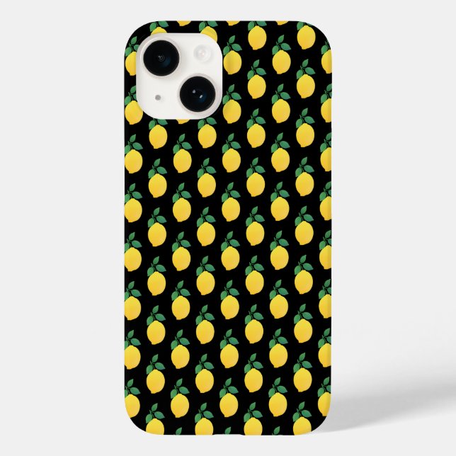 Coques Case-Mate iPhone Citron simple (Verso)