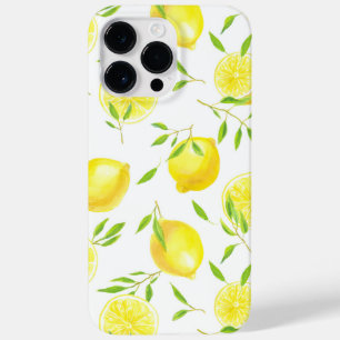 Coque Case-Mate iPhone Citrons et feuilles