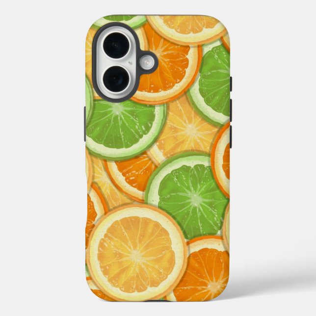 Coques Case-Mate iPhone Citrons, Limes et Oranges  (Verso)
