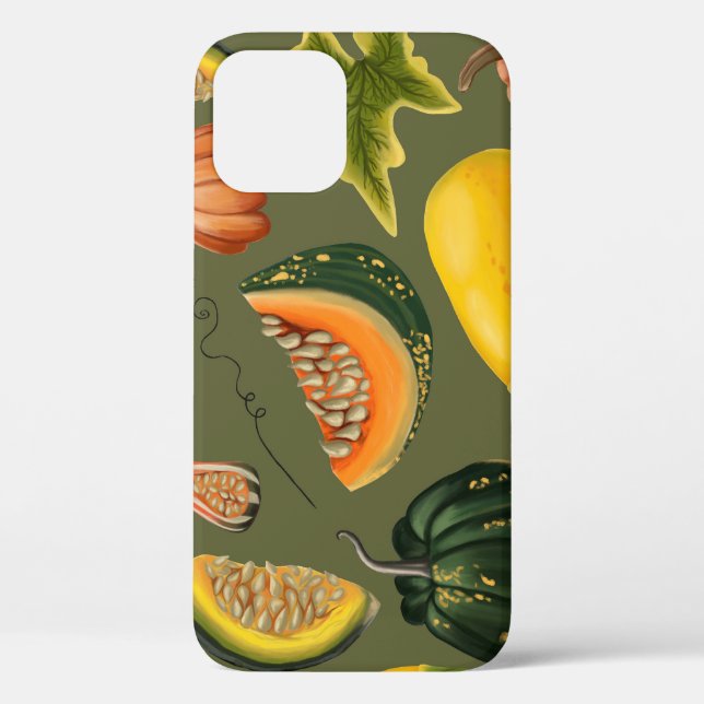 Coques Case-Mate iPhone Citrouille et Feuille : Végétation d'automne (Verso)