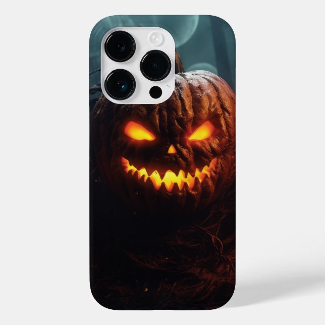 Coques Case-Mate iPhone Citrouille mal (Verso)