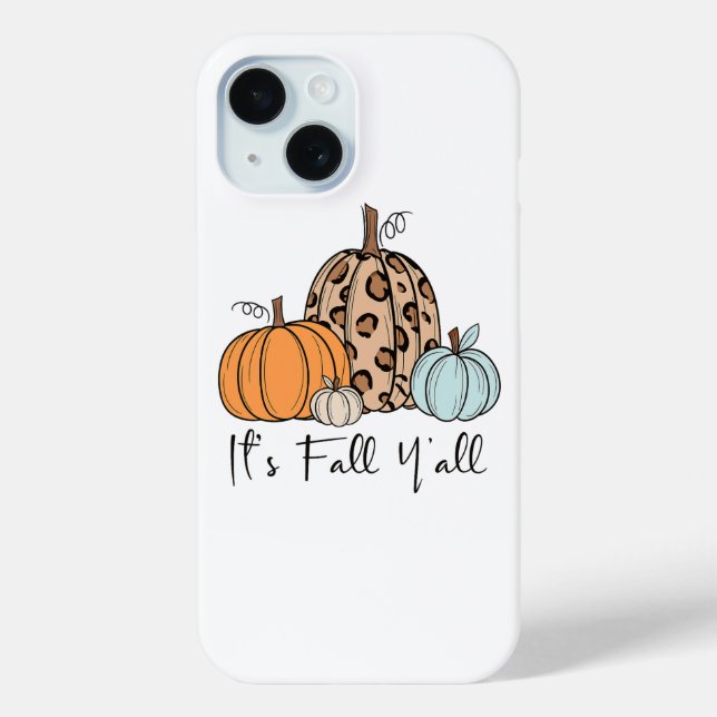 Coques Case-Mate iPhone Citrouille tendance d'automne | Citation “C'est l' (Verso)