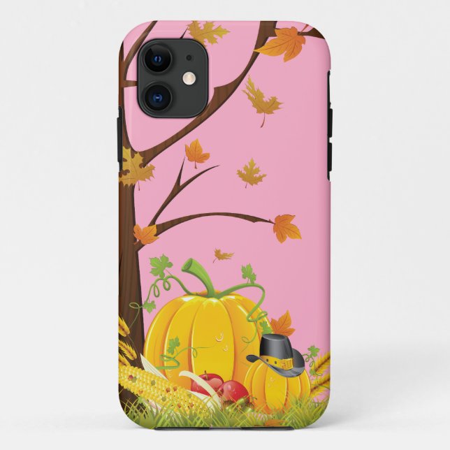 Coques Case-Mate iPhone Citrouilles (Dos)