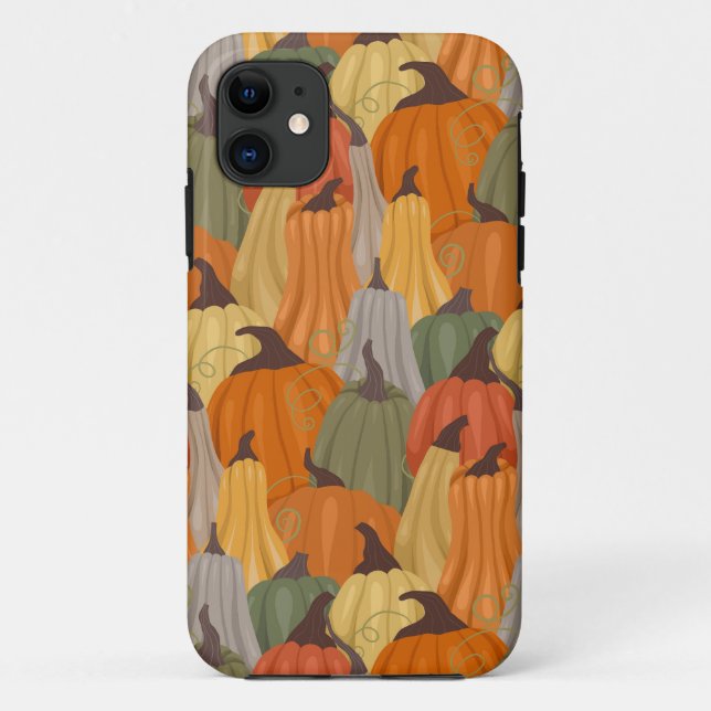 Coques Case-Mate iPhone Citrouilles cosy (Dos)