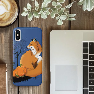 Case-Mate iPhone Case Citrouilles de la forêt Red Fox