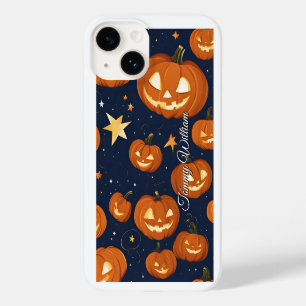 Coque Case-Mate iPhone Citrouilles souriants pour Halloween