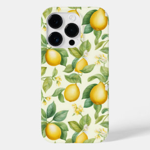 Coque Case-Mate iPhone Citrus aux fleurs de citron méditerranéen