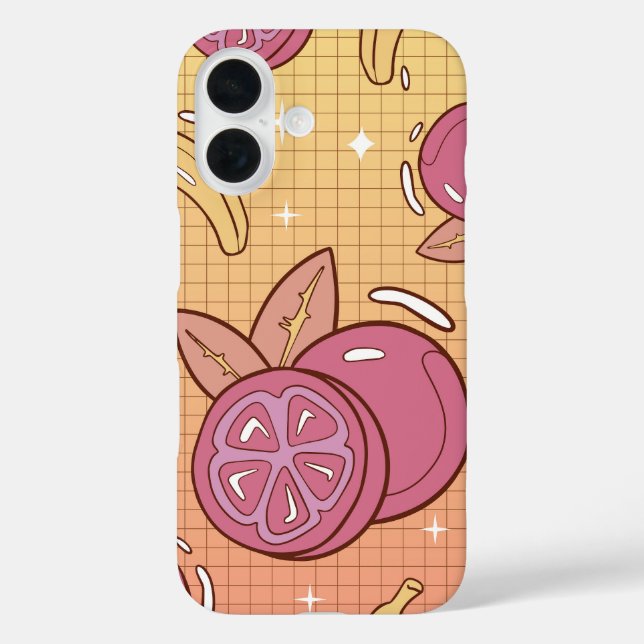 Coques Case-Mate iPhone Citrus banane (Verso)
