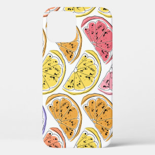 Case-Mate iPhone Case Citrus citron vintage Texture d'été