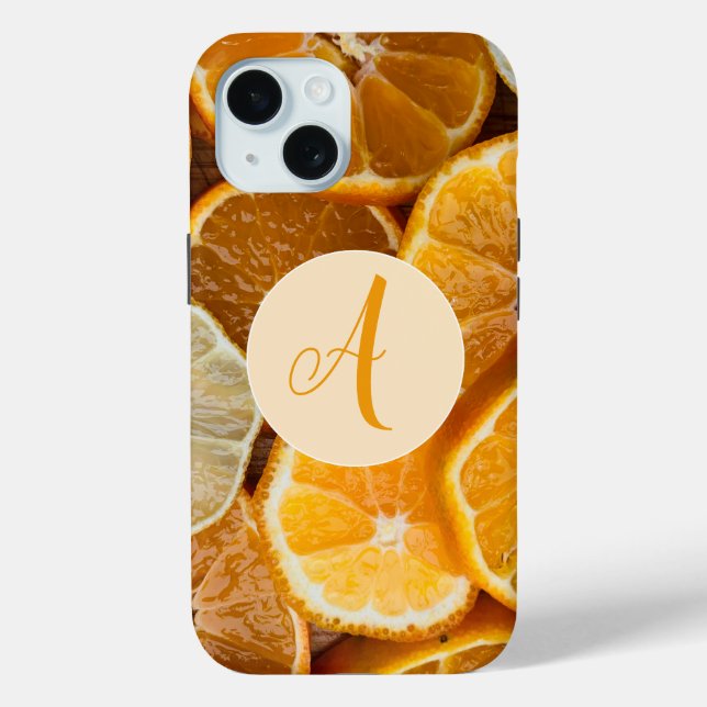 Coques Case-Mate iPhone Citrus Oranges et citrons d'été (Verso)