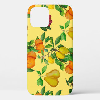 Case-Mate iPhone Case Citrus, poire, cerise : aquarelle.