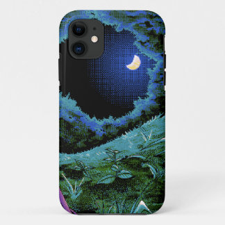Coque Case-Mate Pour iPhone Clair de lune de pixel de 8 bits