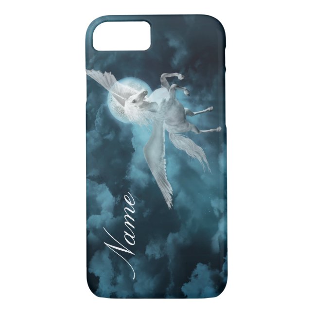 Coques Case-Mate iPhone Clair de lune Pegasus (Dos)
