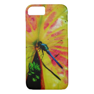 Etui iPhone Case-Mate Clair Rainbow Dragonfly rose lilypad