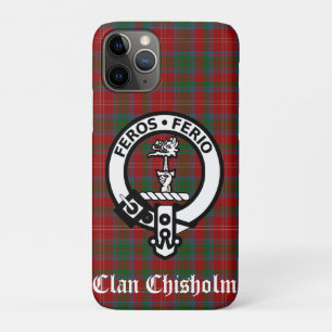 Case-Mate iPhone Case Clan Chisholm Crest Badge & Tartan