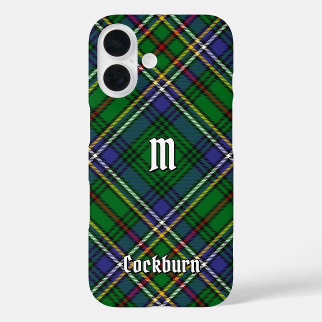 Coques Case-Mate iPhone Clan Cockburn Tartan (Verso)