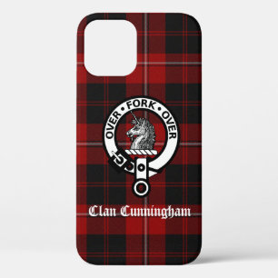 Case-Mate iPhone Case Clan Cunningham Crest Badge et Tartan