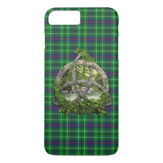 Coque iPhone 8 Plus/7 Plus Clan Duncan Tartan Celtic Trinity