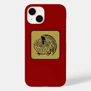 Coque Case-Mate iPhone Clan japonais Kamon Red Laquer et Gold Roster